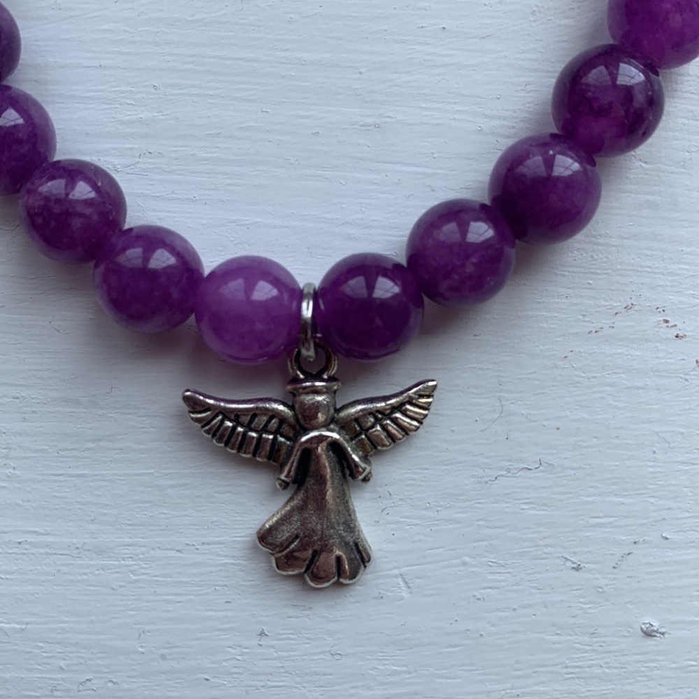 Angel Amethyst Bracelet - Picture 3 of 3
